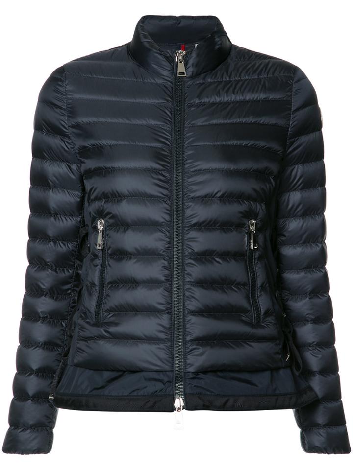 Moncler Short Puffer Jacket - Blue