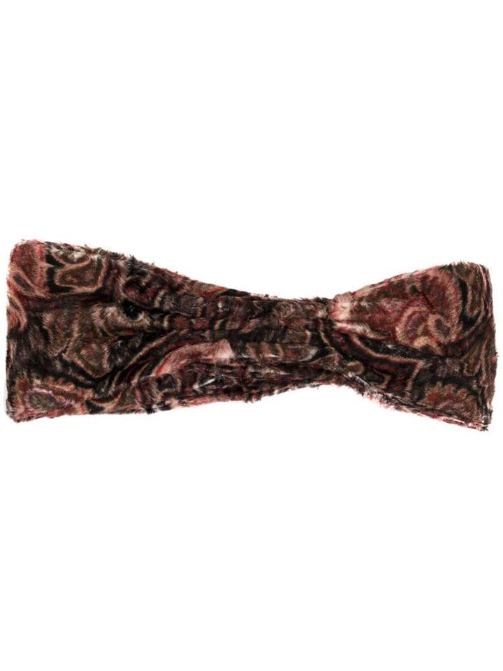 Ann Demeulemeester Paisley Print Headscarf - Multicolour