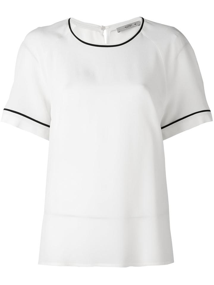 Etro - Relaxed Fit T-shirt - Women - Silk - 48, Nude/neutrals, Silk