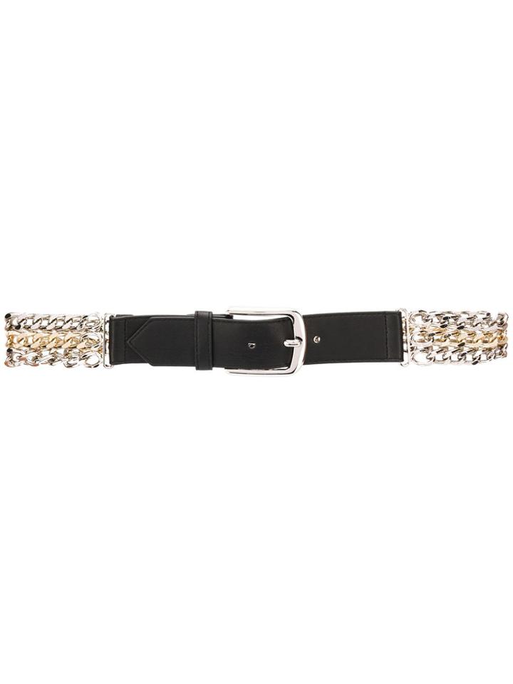 Pinko Complicated Chain Belt - Black