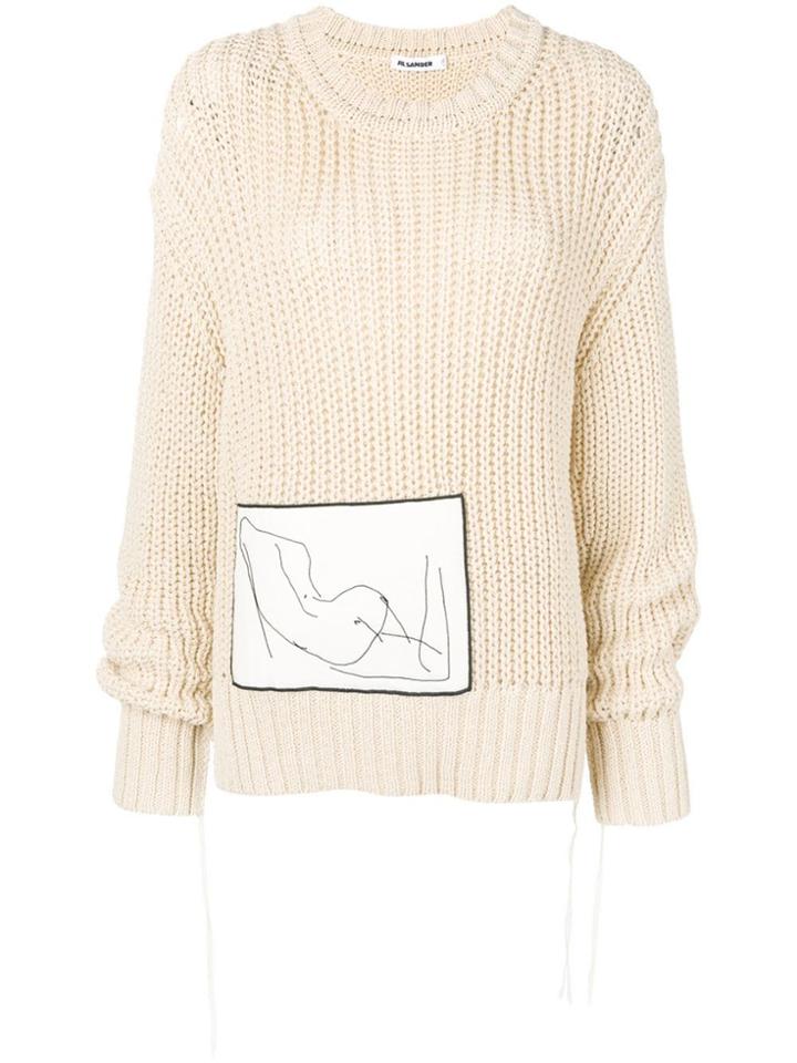 Jil Sander Chunky Fit Jumper - Neutrals