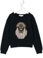 Anne Kurris 'peter' Lion Sweatshirt, Boy's, Size: 6 Yrs, Blue