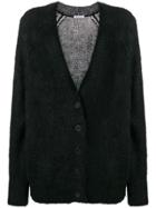 T By Alexander Wang Button Up Cardigan - Black