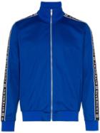 Givenchy Ticker Logo Track Jacket - Blue