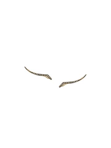 Polina Sapouna Ellis Erechtheus Earrings - Metallic