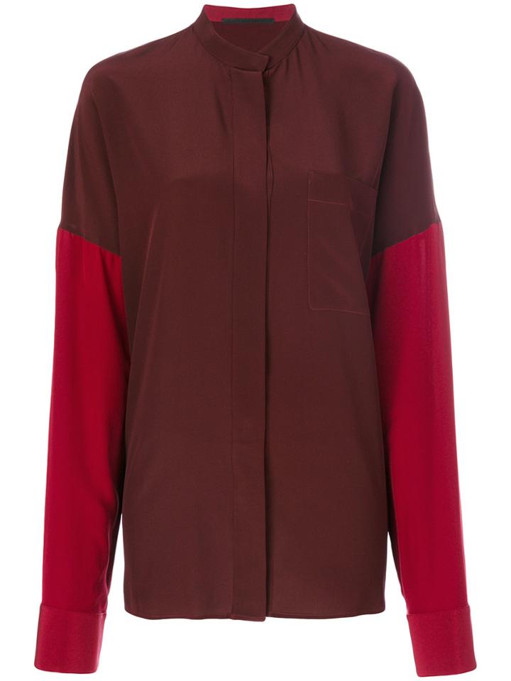 Haider Ackermann Colour-block Shirt - Pink & Purple