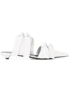 Proenza Schouler Leather Tie-detail Mule - White