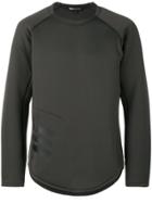 Y-3 Curved Long Sleeved Jumper - Grey