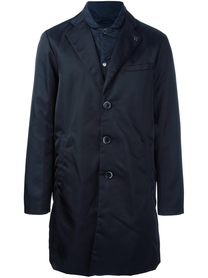 Emporio Armani Inset Detail Raincoat