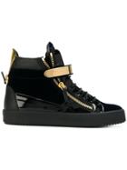 Giuseppe Zanotti Design Carter Mid-top Sneakers - Black
