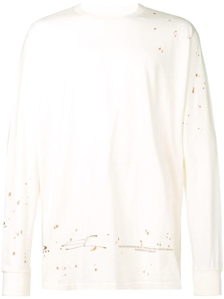 Oakley Signature Long Sleeve Top - White