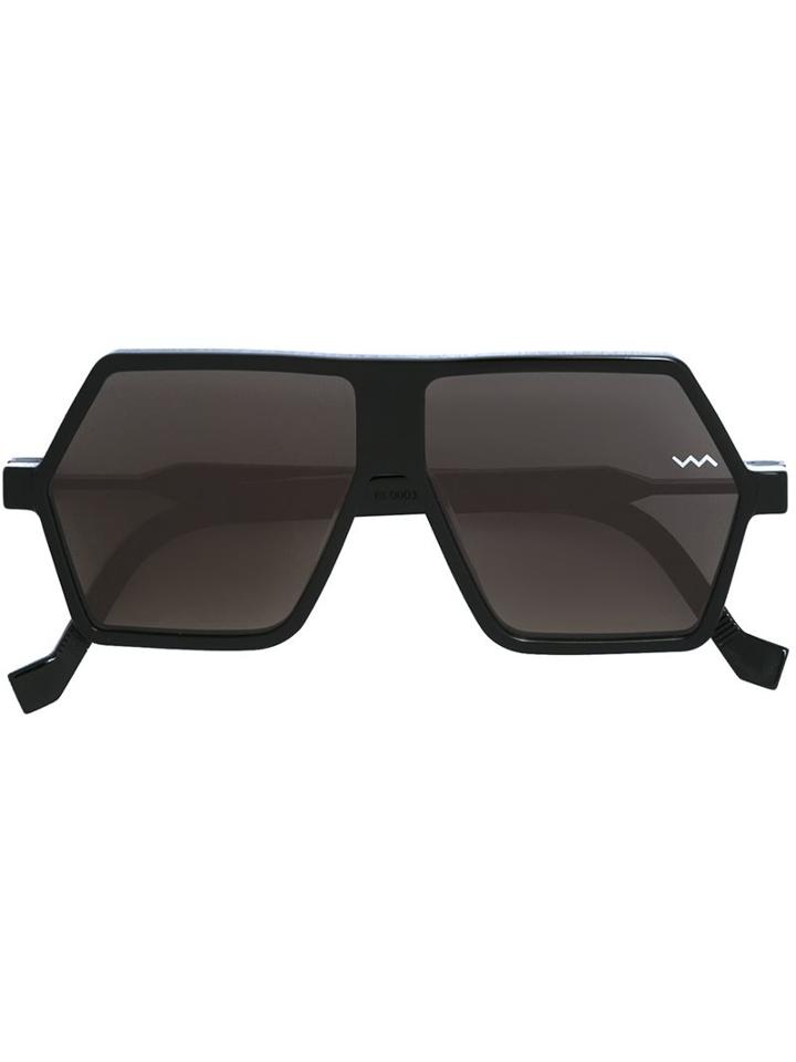 Vava 'bl 001' Sunglasses, Adult Unisex, Black, Acetate/titanium