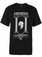 Stussy 'paradise' T-shirt, Men's, Size: Small, Black, Cotton