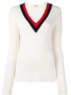 Dondup V-neck Pullover, Women's, Size: Medium, Nude/neutrals, Acrylic/wool
