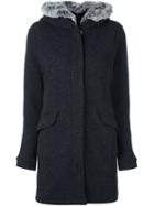 Woolrich Fuzz Collared Parka Coat