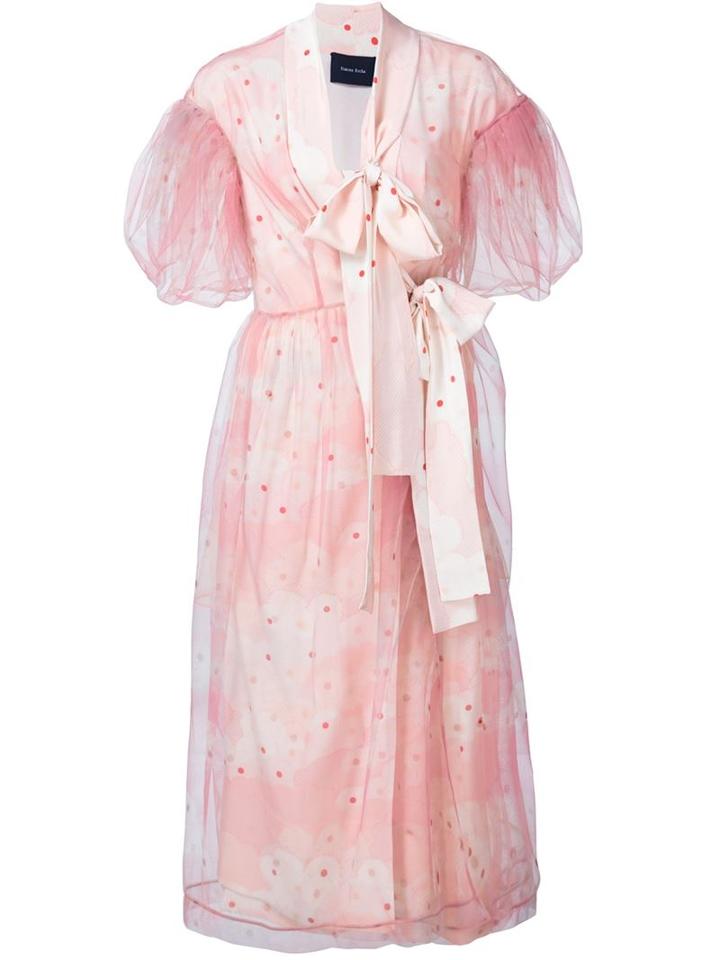 Simone Rocha Tulle Layer Wrap Dress
