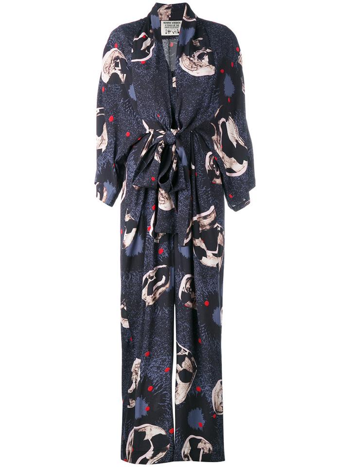 Henrik Vibskov Lemon Jumpsuit, Women's, Size: Small, Blue, Rayon/viscose