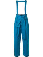 Mm6 Maison Margiela Belted Dungarees