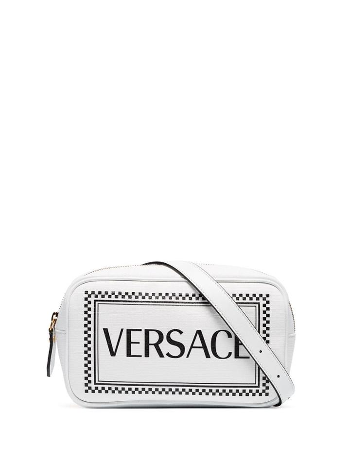 Versace Logo-print Belt Bag - White