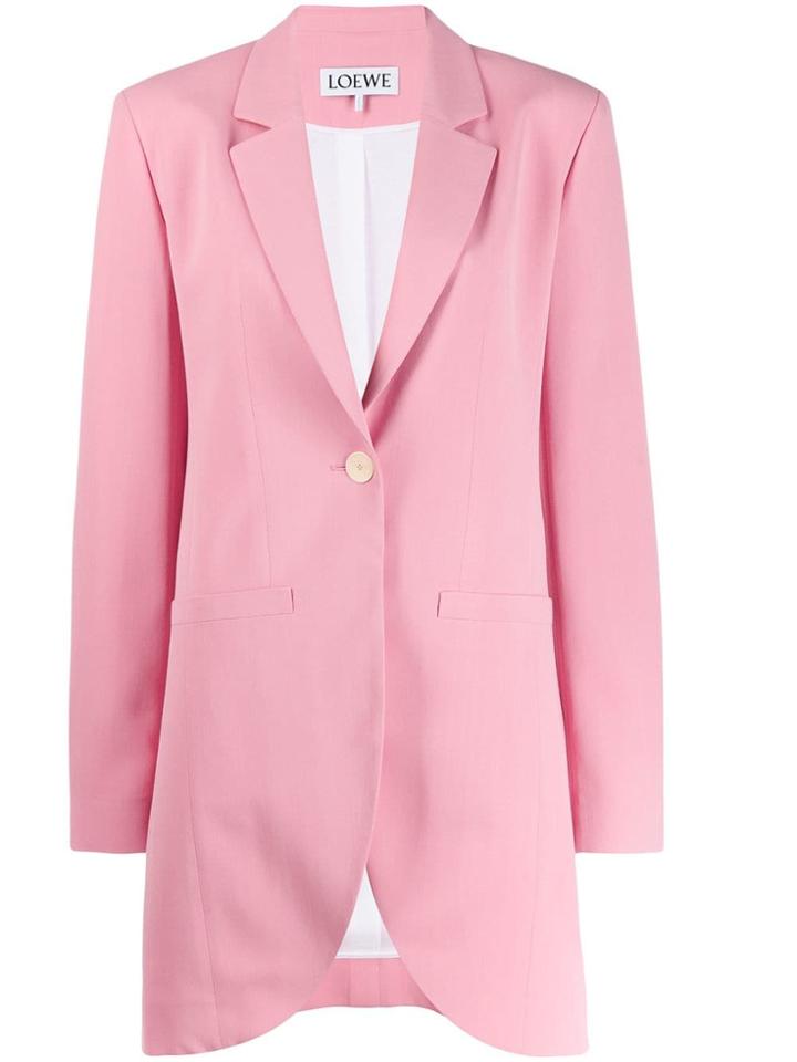 Loewe Single-breasted Blazer - Pink