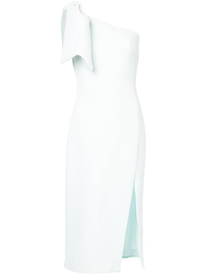 Rebecca Vallance Hamptons Midi Bow Dress - Green