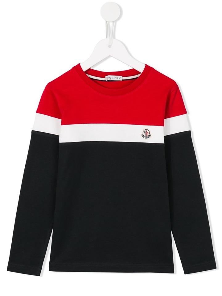 Moncler Kids Colour Block Sweatshirt