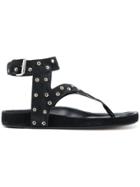 Isabel Marant Embellished Sandals - Black