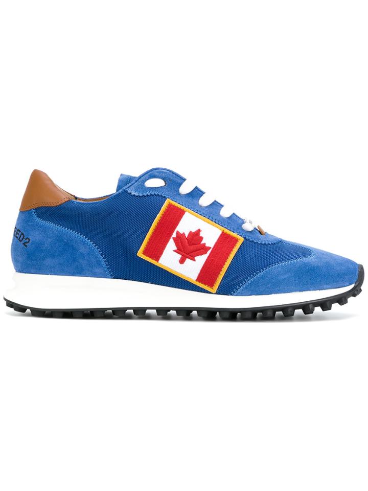 Dsquared2 Lace-up Sneakers - Blue