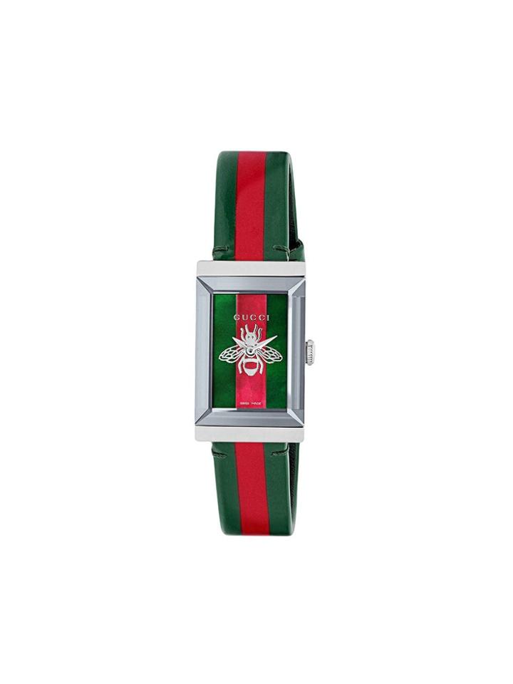 Gucci G-frame Watch, 21x34mm - Green