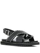 Steffen Schraut Stud-embellished Sandals - Black