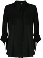 Elisabetta Franchi Chest Pocket Shirt - Black