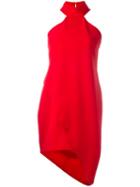 Asymmetric Dress, Women's, Size: Small, Red, Polyester/spandex/elastane, Federica Tosi