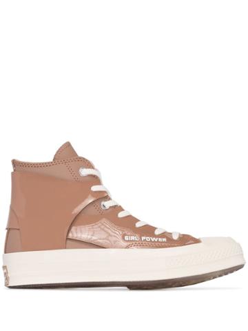 Converse X Feng Chen Wang Chuck 70 High-top Sneakers - Brown