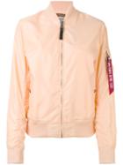 Alpha Industries - Bomber Jacket - Women - Nylon/polyester - L, Nude/neutrals, Nylon/polyester
