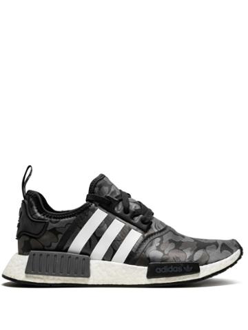 Adidas Nmd R1 Bape Sneakers - Black