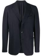 Caruso Regular Suit Jacket - Blue