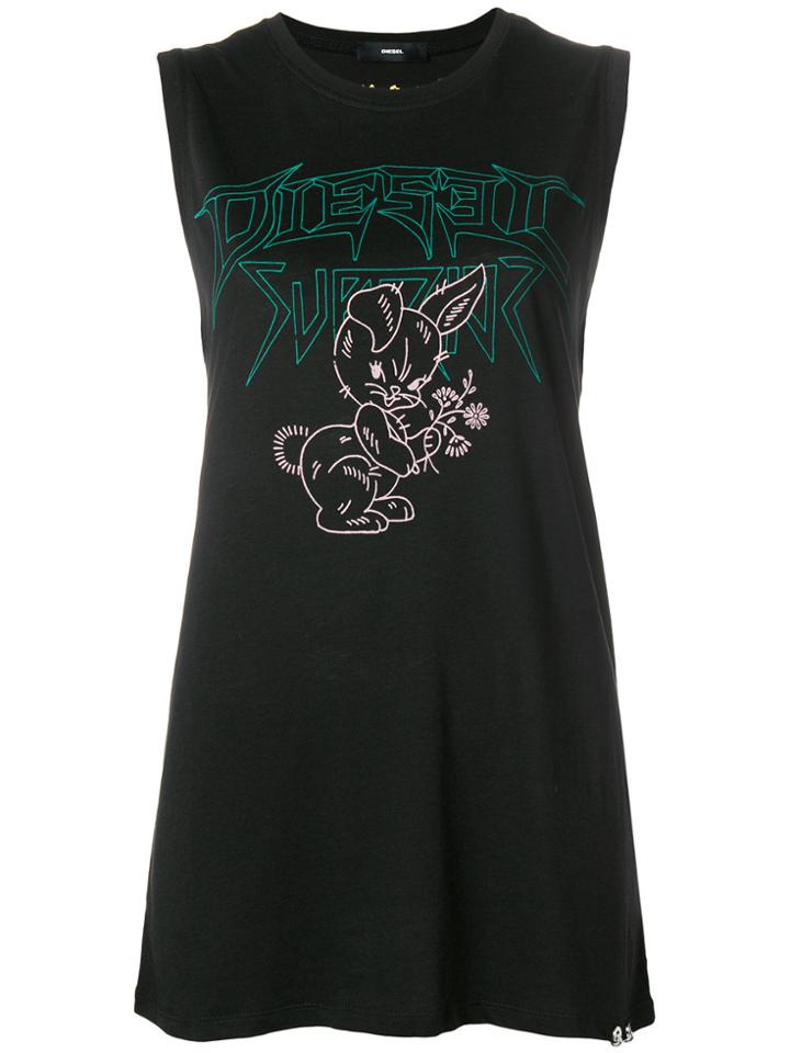 Diesel T-heika-a Top - Black