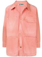 Vyner Articles Oversized Shirt Jacket - Yellow & Orange