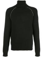 Alanui Rollneck Cashmere Sweater - Black