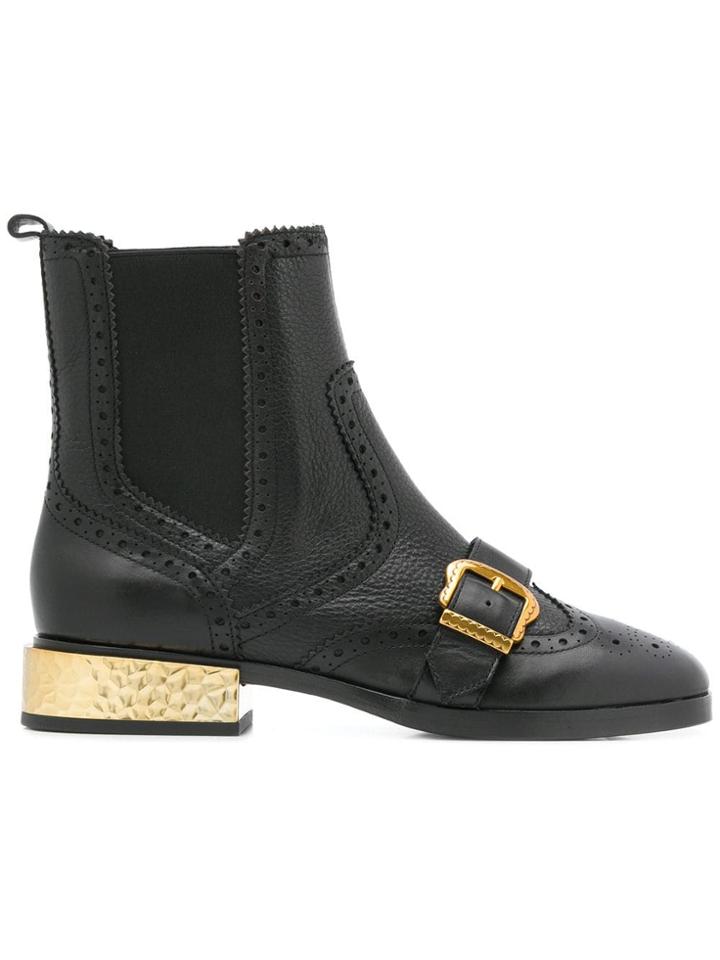 Ash Ash Face Black Leather/leather/leather