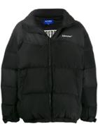 Ader Error Zipped Puffer Jacket - Black