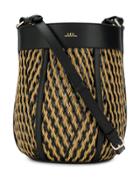 A.p.c. Weave Bucket Bag - Black