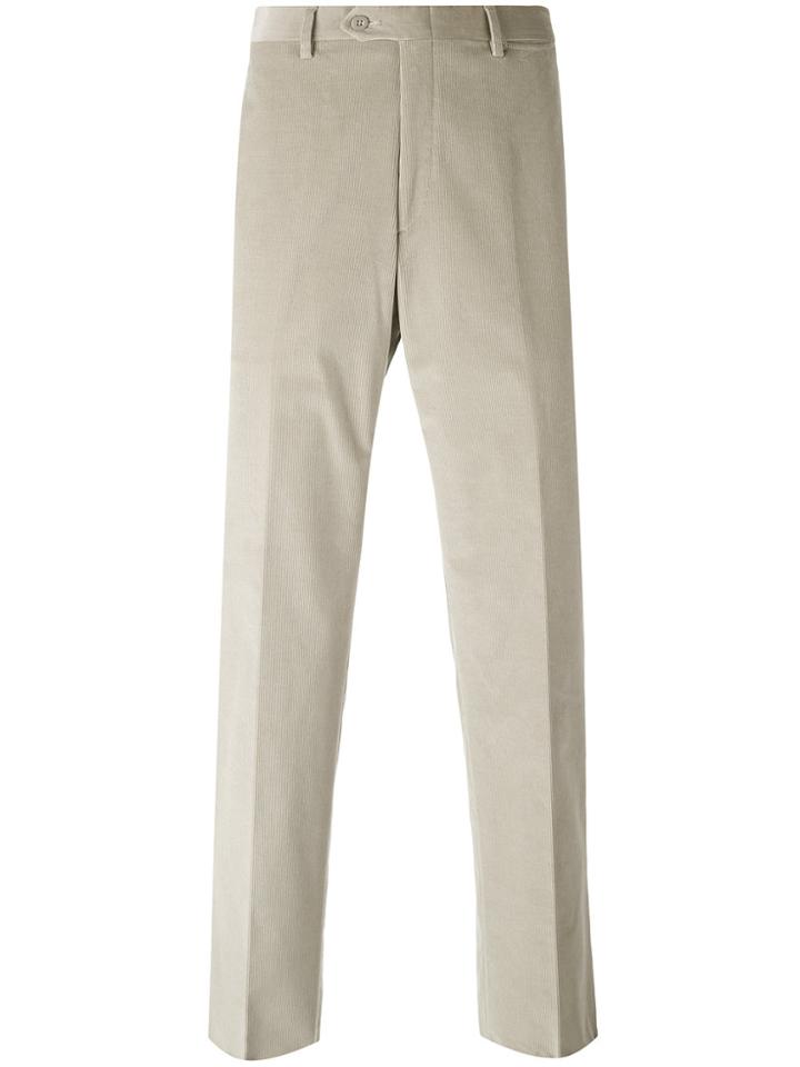 Brioni Slim-fit Trousers - Nude & Neutrals