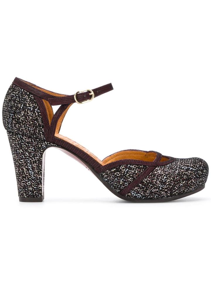 Chie Mihara Inri Pumps - Pink & Purple