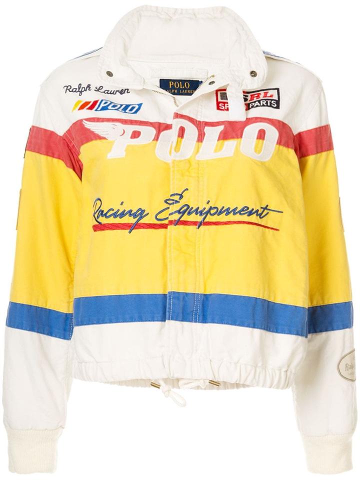 Polo Ralph Lauren Colour Block Racing Jacket - Multicolour