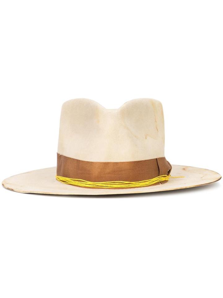 Nick Fouquet 'okechobee' Hat, Men's, Size: 57, Nude/neutrals, Wool Felt