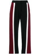 Kenzo Striped Tailored Trousers - Black