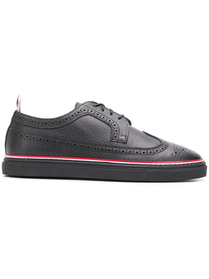 Thom Browne Pebble Grain Brogues - Black