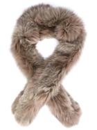 Derek Lam 10 Crosby Fox Fur Scarf