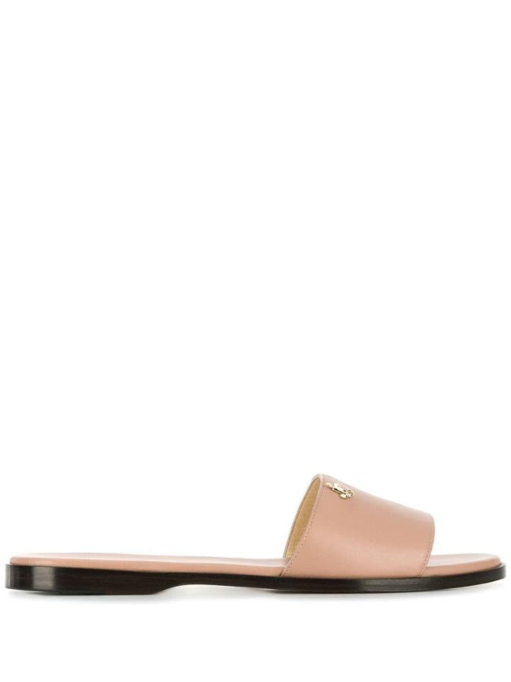 Jimmy Choo Minea Flat Sandals - Pink